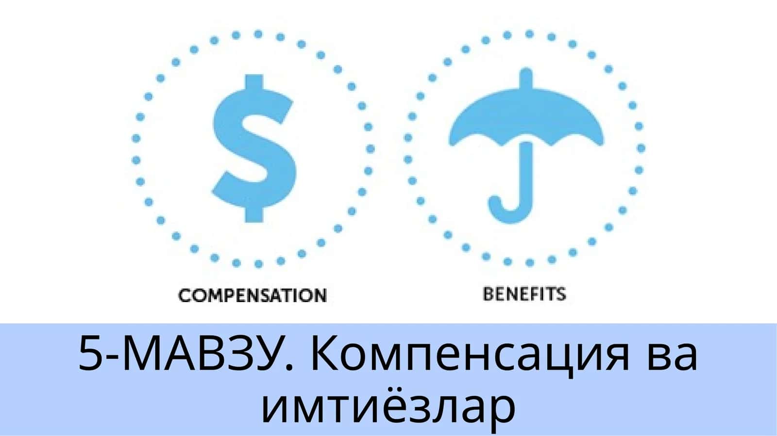 Компенсация ва имтиёзлар