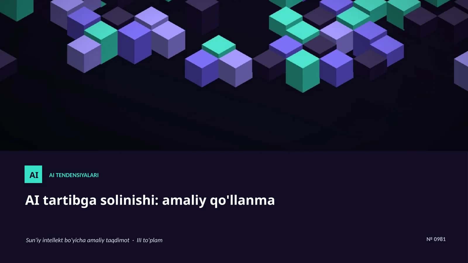 AI TENDENSIYALARI