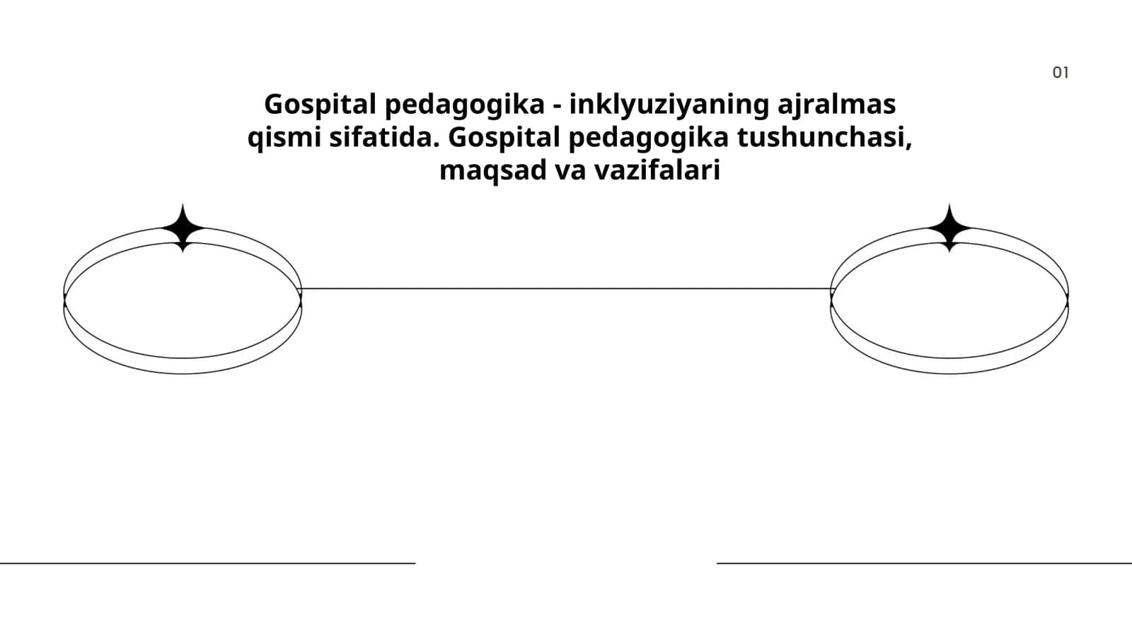 Gospital pedagogika - inklyuziyaning ajralmas qismi sifatida. Gospital pedagogika tushunchasi, maqsad va vazifalari