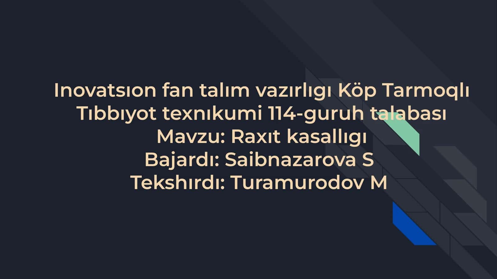 Raxıt kasallıgı