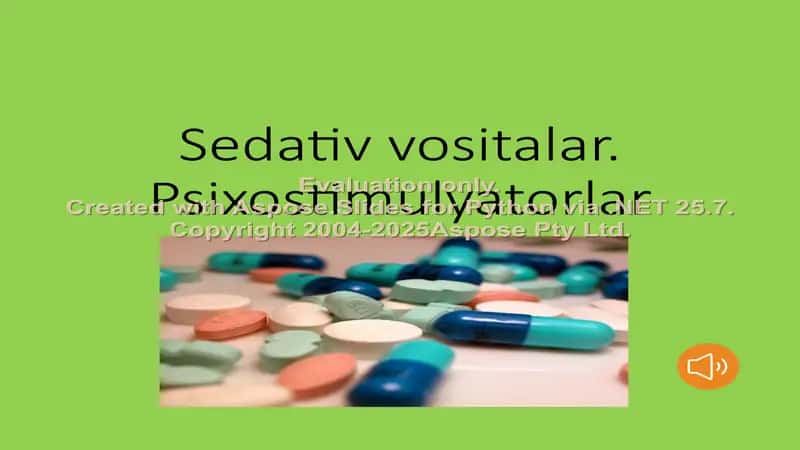Sedativ vositalar