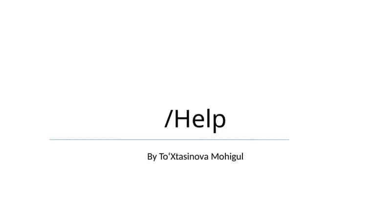/Tezkor qoʻllanma
