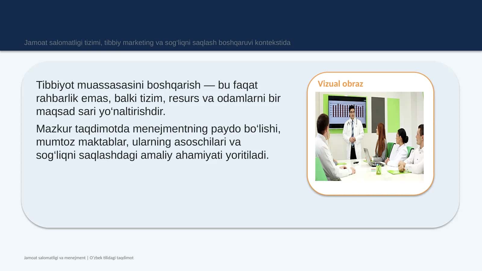 MENEJMENT MAKTABLARI VA MUMTOZ MAKTABLARI