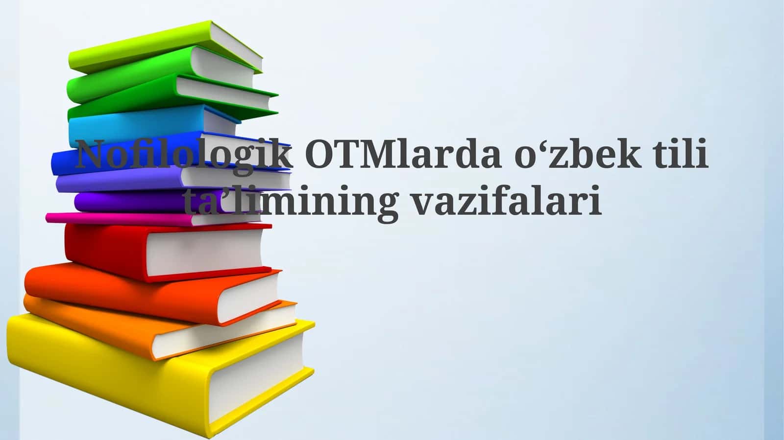Nofilologik OTMlar