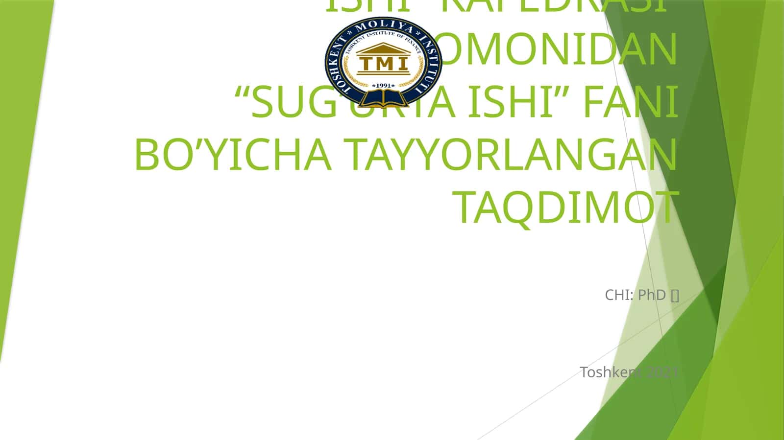 Sug’urtasohalarivaularninginterpretatsiyasi