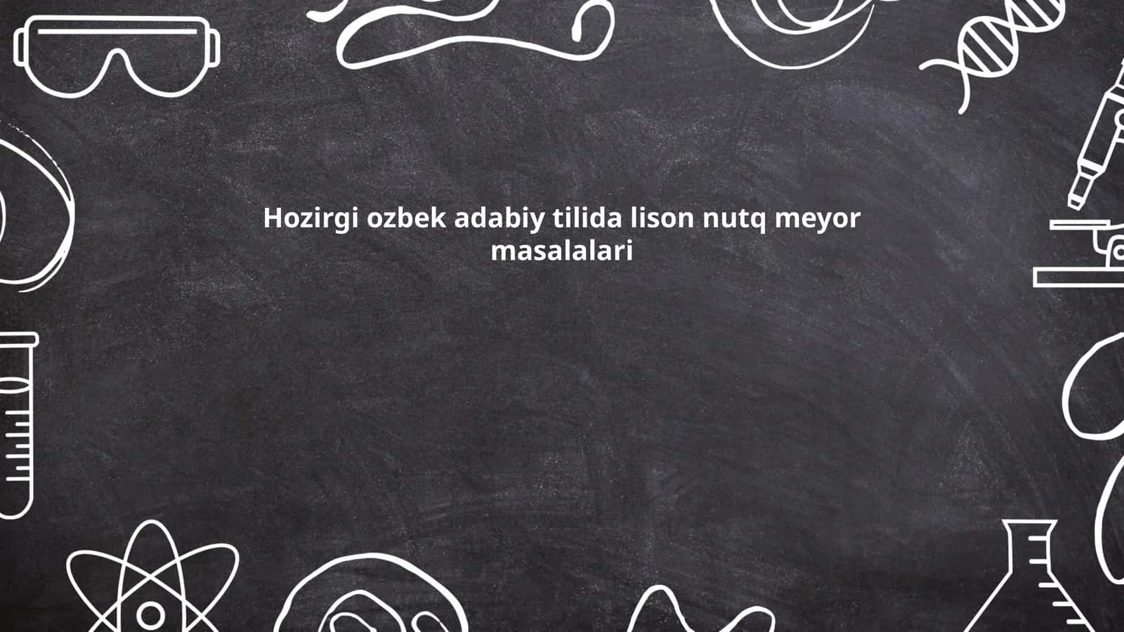 Adabiy Tilning Tarixi va Rivojlanishi