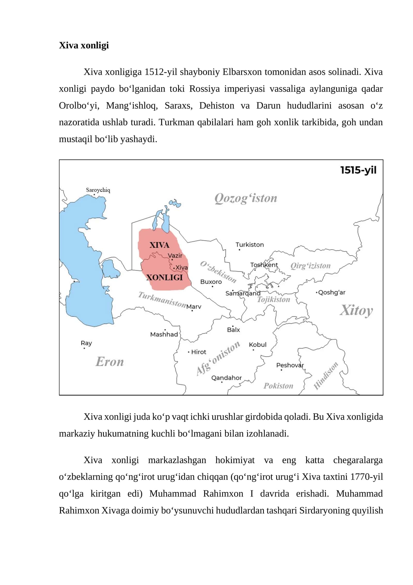 Xiva xonligi