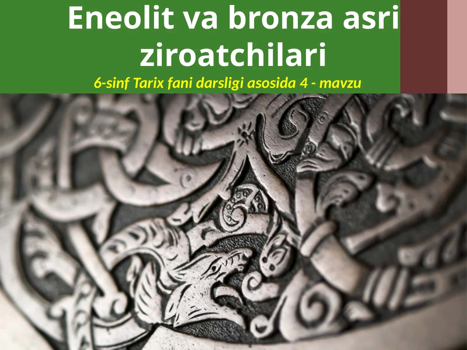 Neolit va bronza asr iziroat chilari