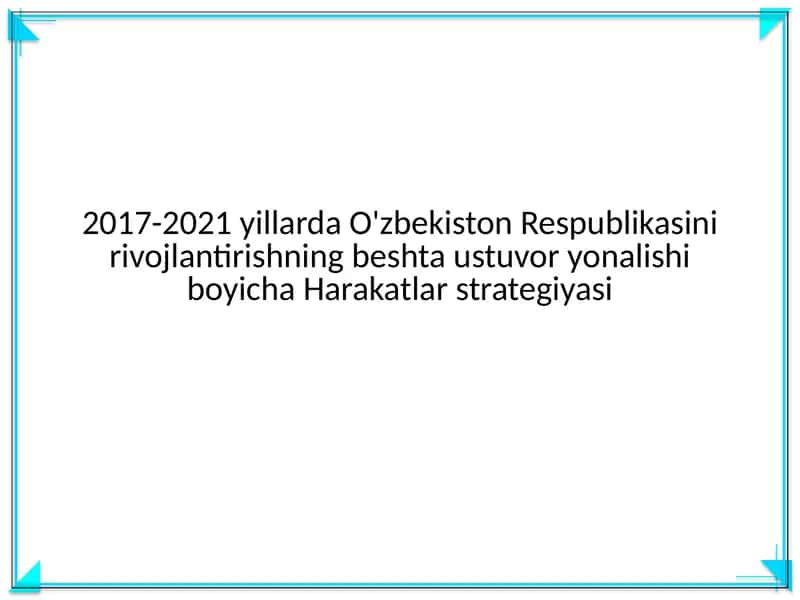 Harakatlar strategiyasi