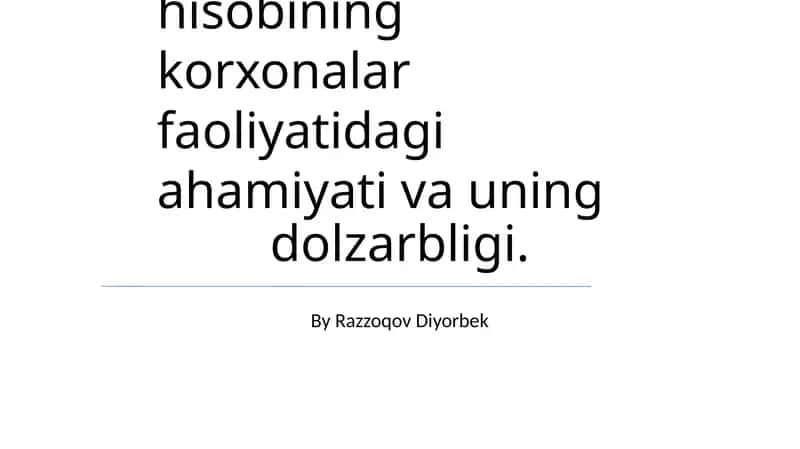 Investitsiyalarni baholash