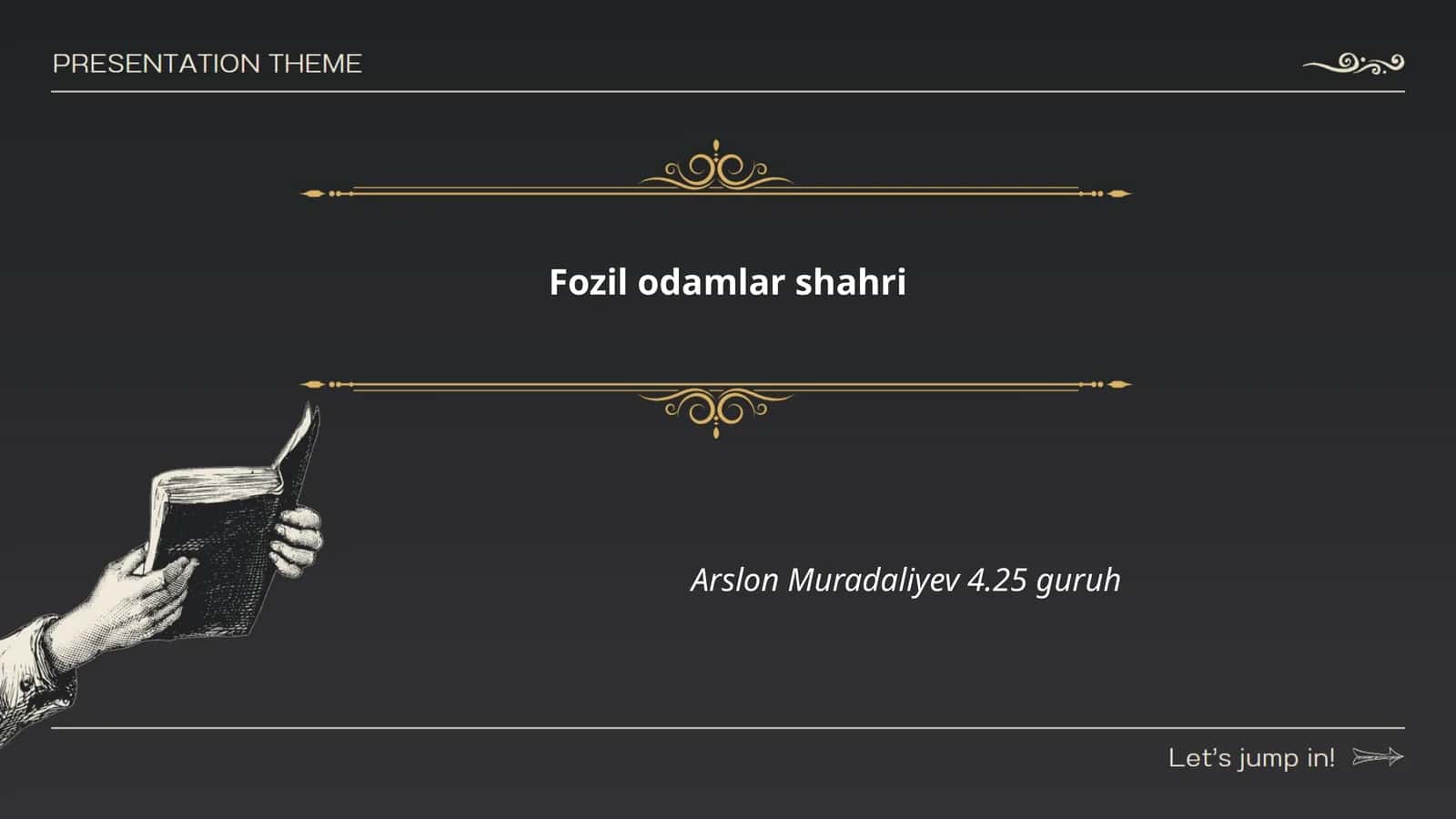 Fozil odamlar shahri