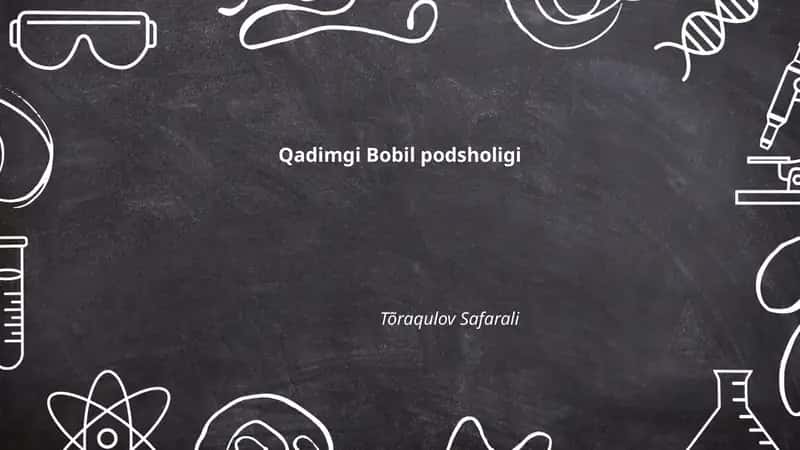 Qadimgi Bobil podsholigi