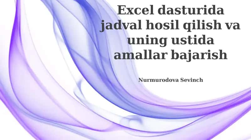 Avtomatlashtirilgan Excel yangilanishlari (makrolar orqali) loyiha muddatlari va resurslar taqsimotini samarali boshqaradi