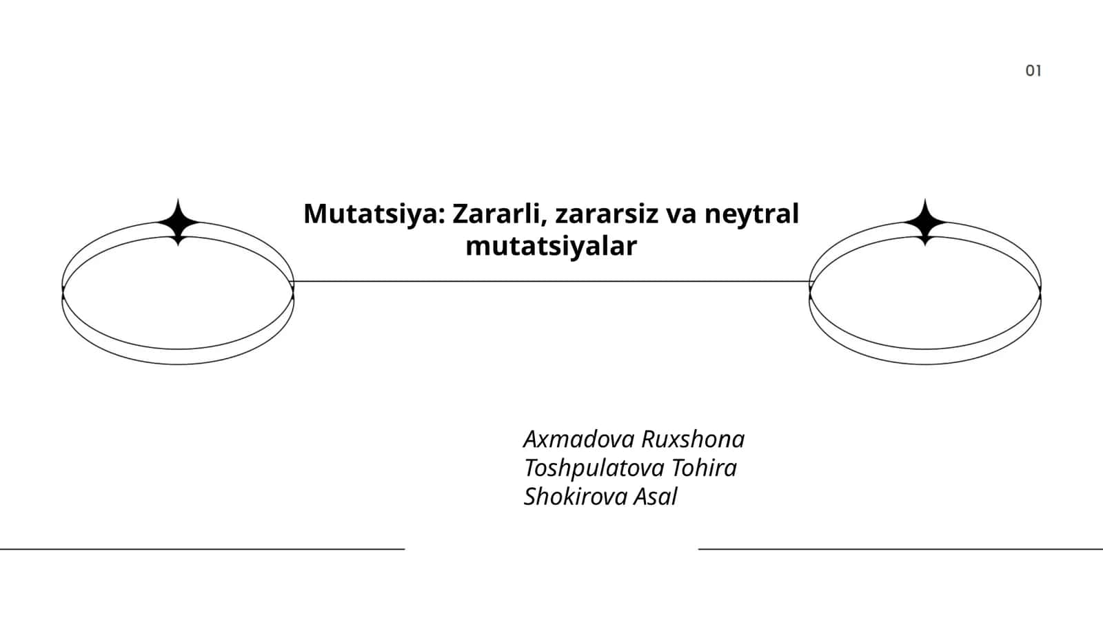 Mutatsiya: Zararli, zararsiz va neytral mutatsiyalar
