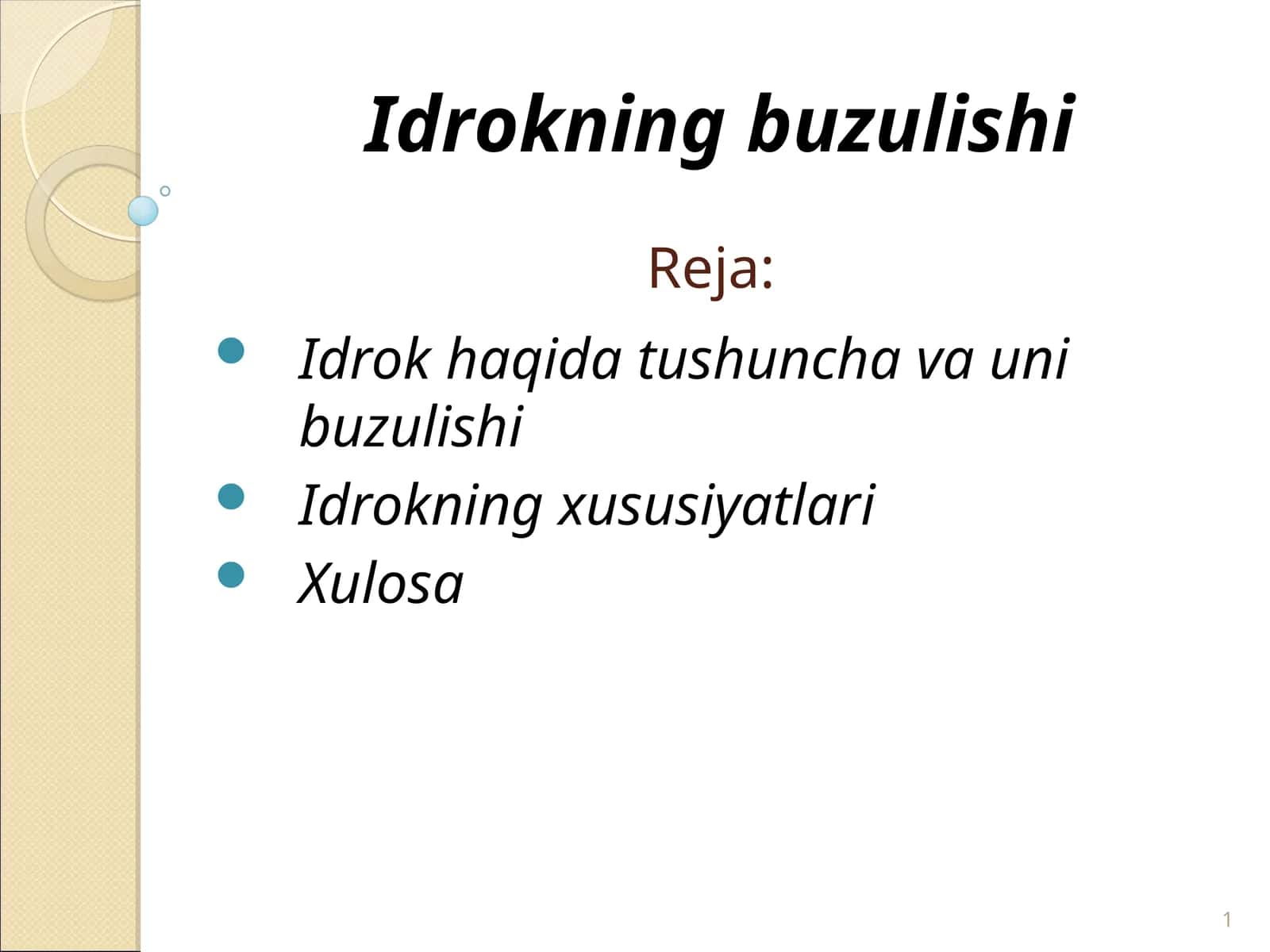 Idrokning buzulishi