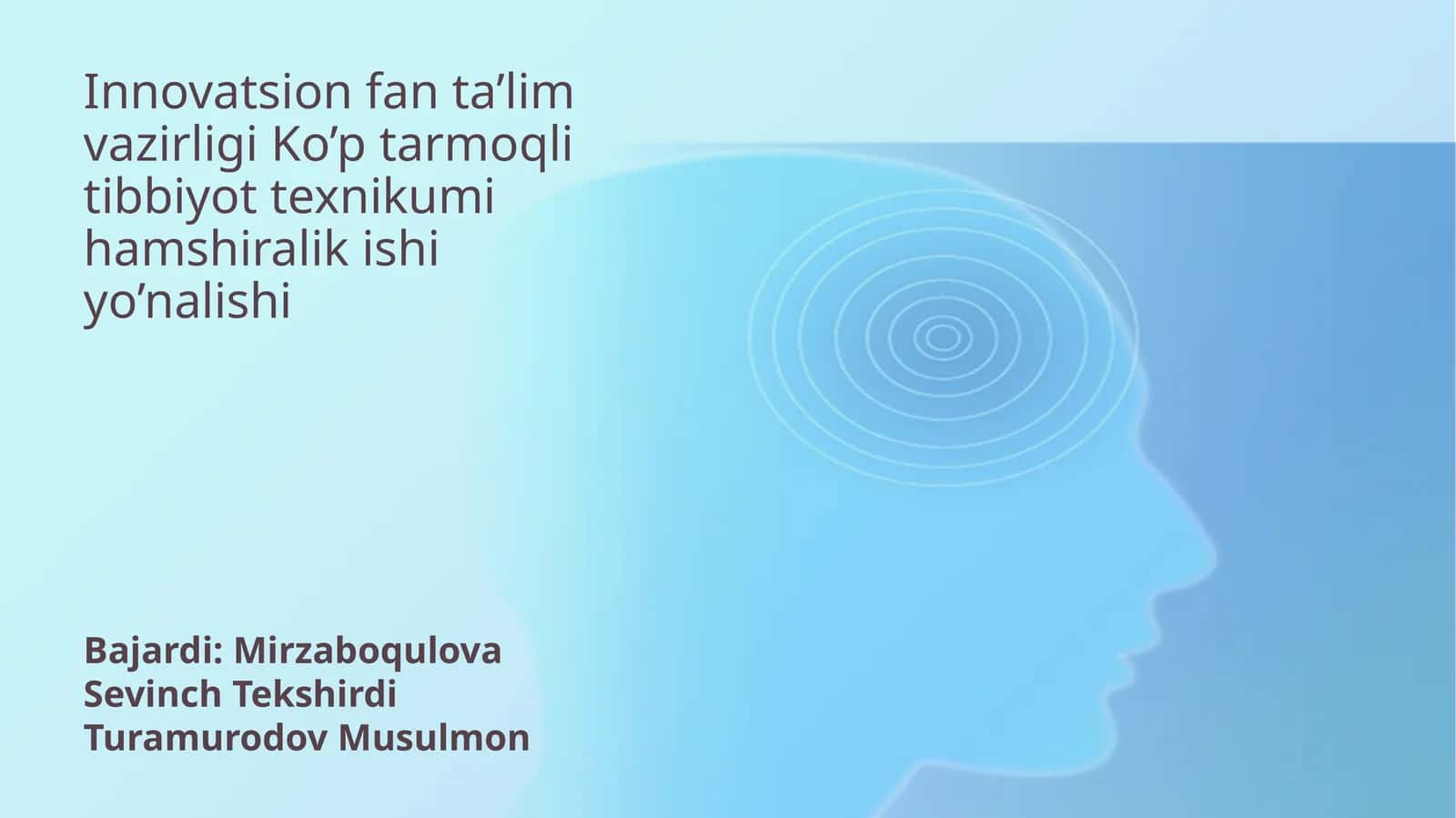 Nafas yo`llariga kiruvchi a`zolarni tuzilishi, joylashishi