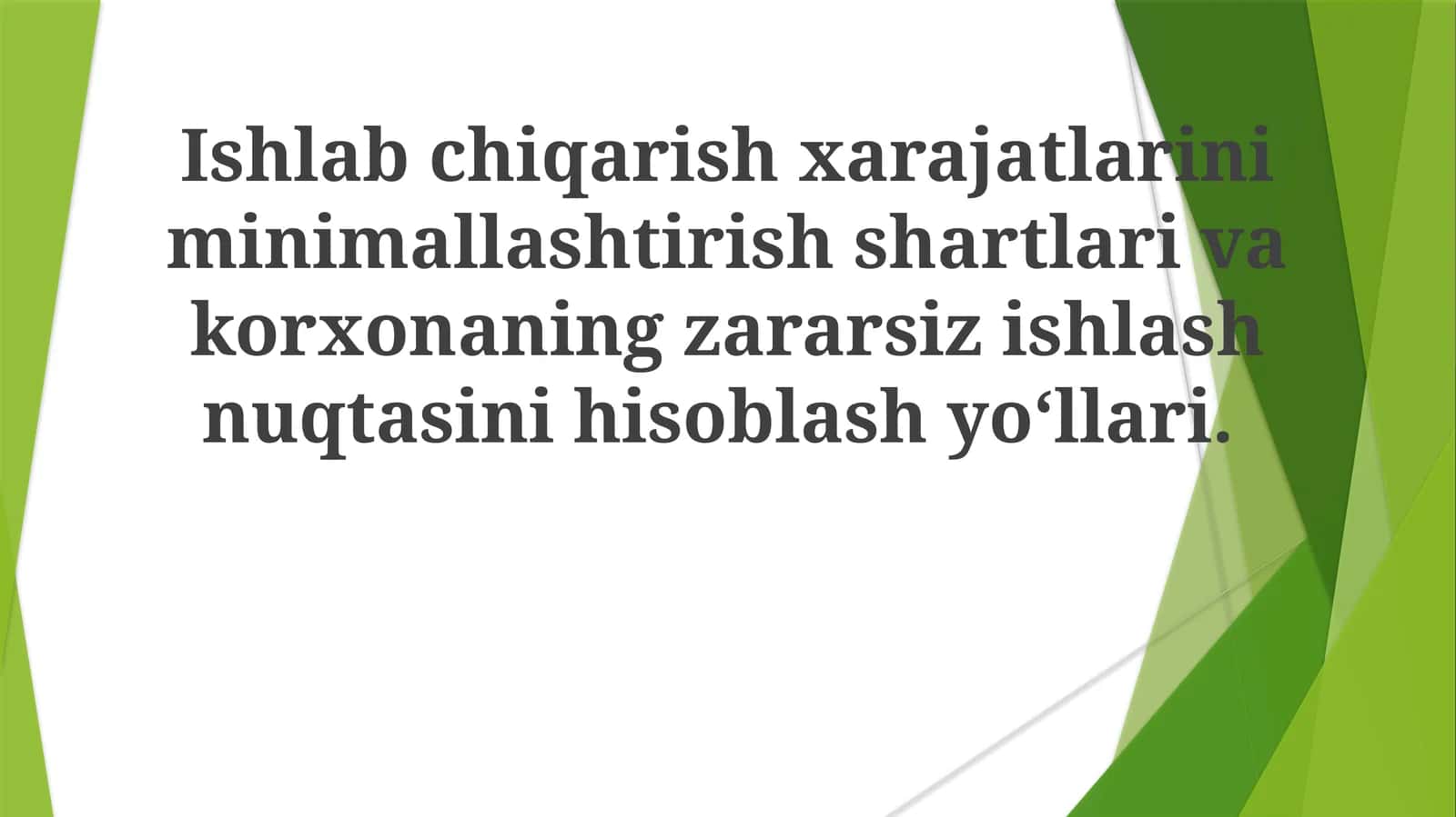 Miqyos iqtisodiyoti: Ishlab chiqarish hajmini oshirish orqali birlikka to'g'ri keladigan xarajatlarni kamaytirish