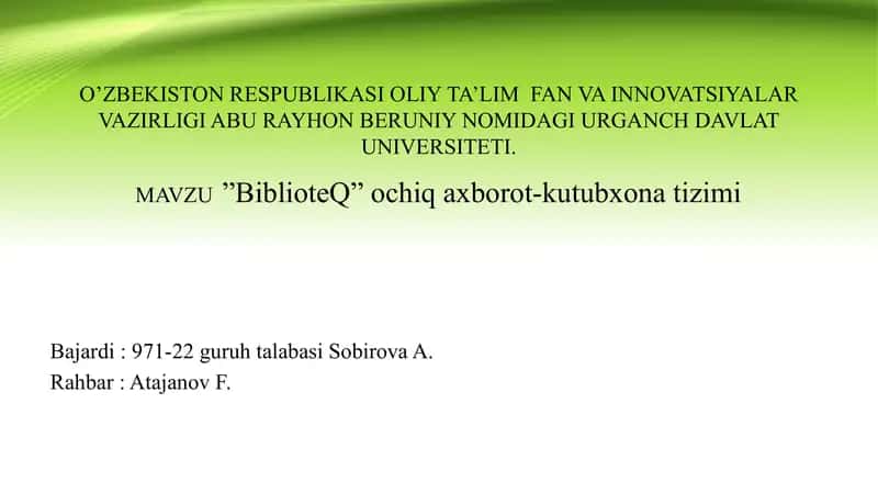 BiblioteQ