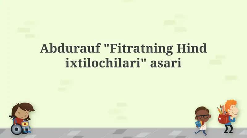 Fitratning Hindixtilochilari