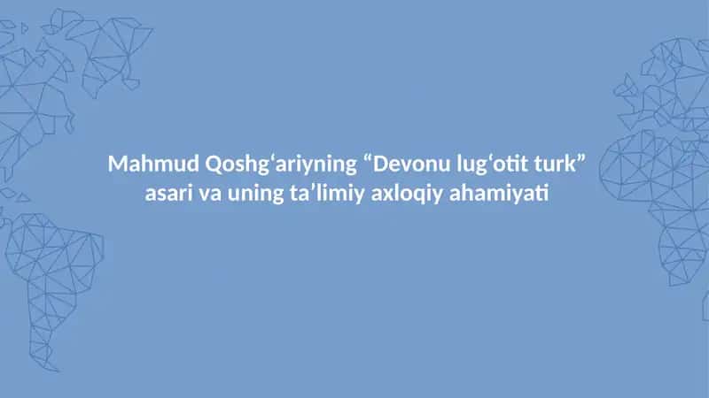 Devon lug‘oti turk