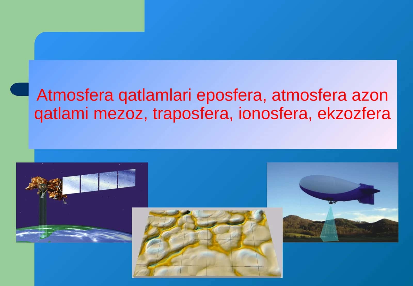 Atmosfera qatlamlari
