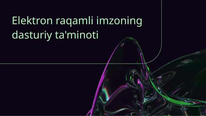 Elektron raqamli imzo