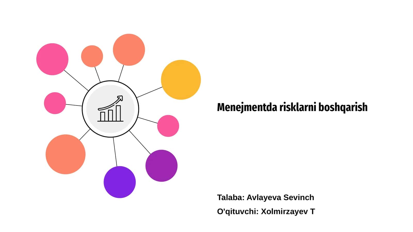 Menejmentda risklarni boshqarish