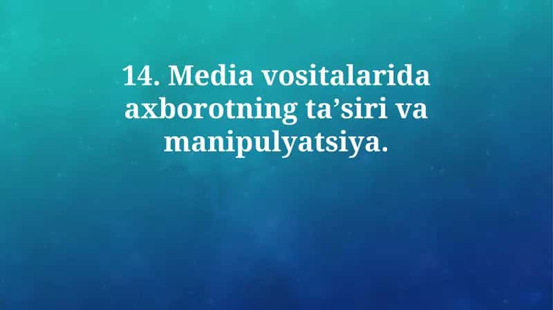 Axborot manipulyatsiyasi