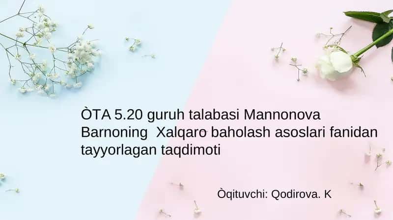 Bulğusi pedagog sifatida matnni o‘qish va qabul qilish haqida tezkor loyiha lar (maktab o‘quvchilarmisolida)