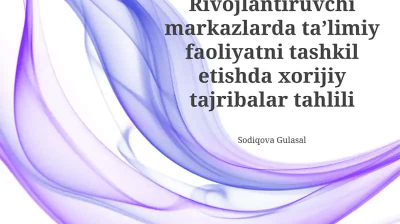 Chet el tajribasi tahlili