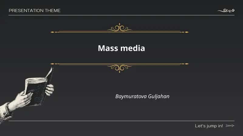 Mass media history