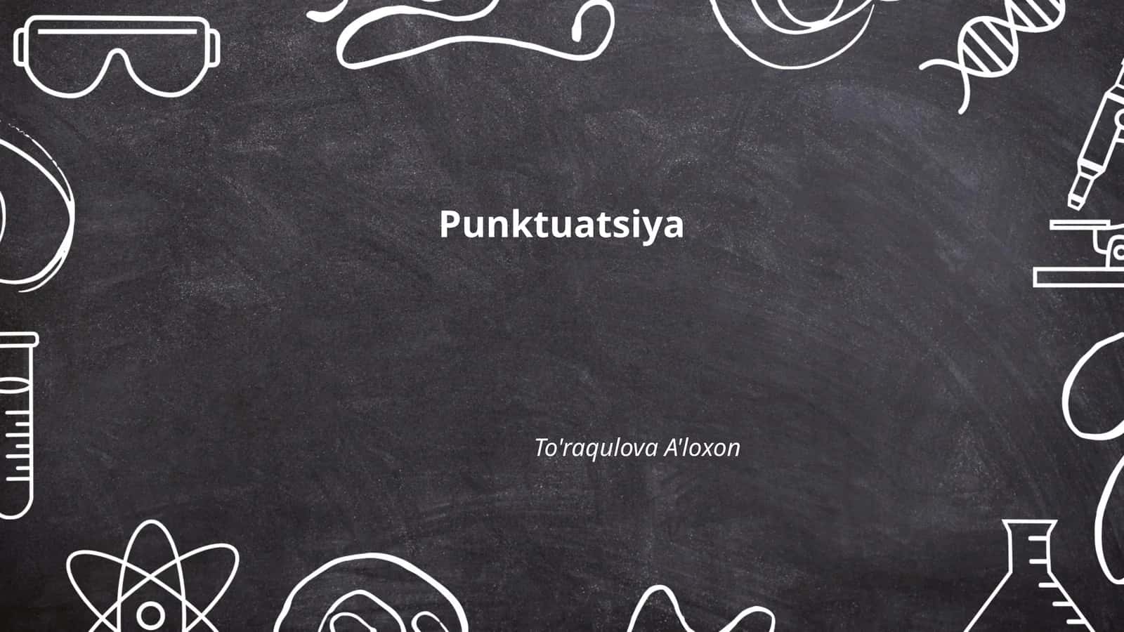 Punktuatsiya