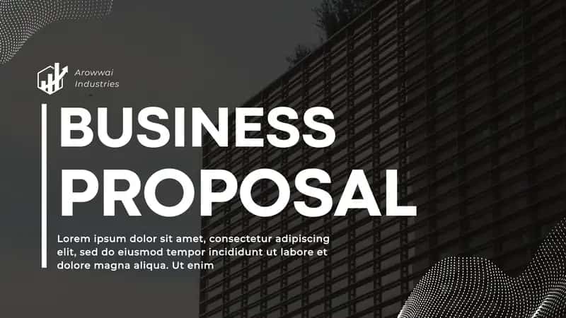 PROPOSAL business