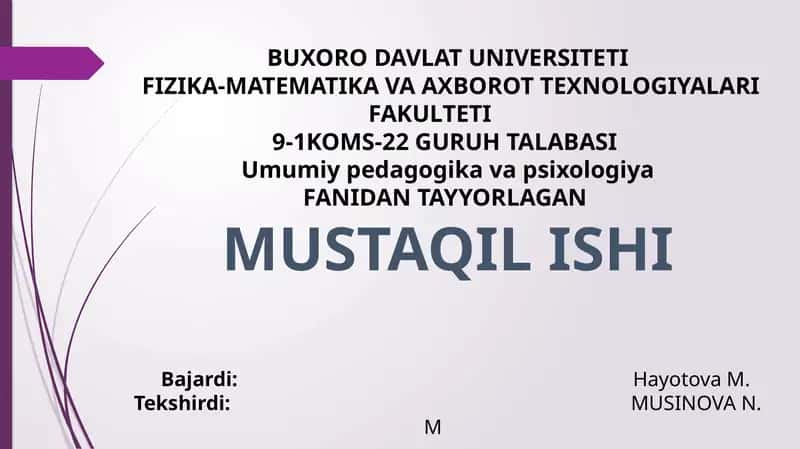 Kuzatish suhbat inson faoliyatini tahlil qilish pedagogik metodlar sifatida