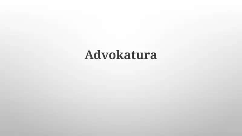 Advokatlik San'ati