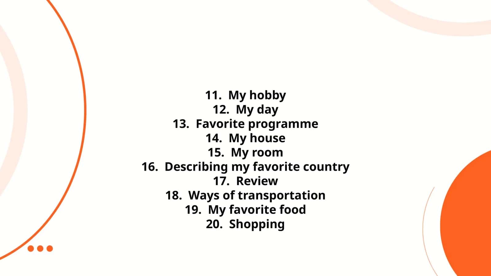 My hobby