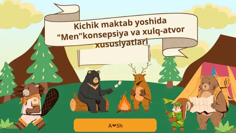 Kichik maktab yoshida Men konsepsiya va xulq-atvor xususiyatlari