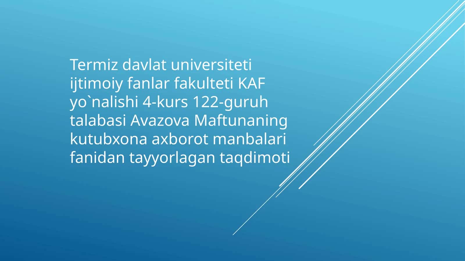 Scopus xalqaro ilmiy ma'lumotlar bazasi