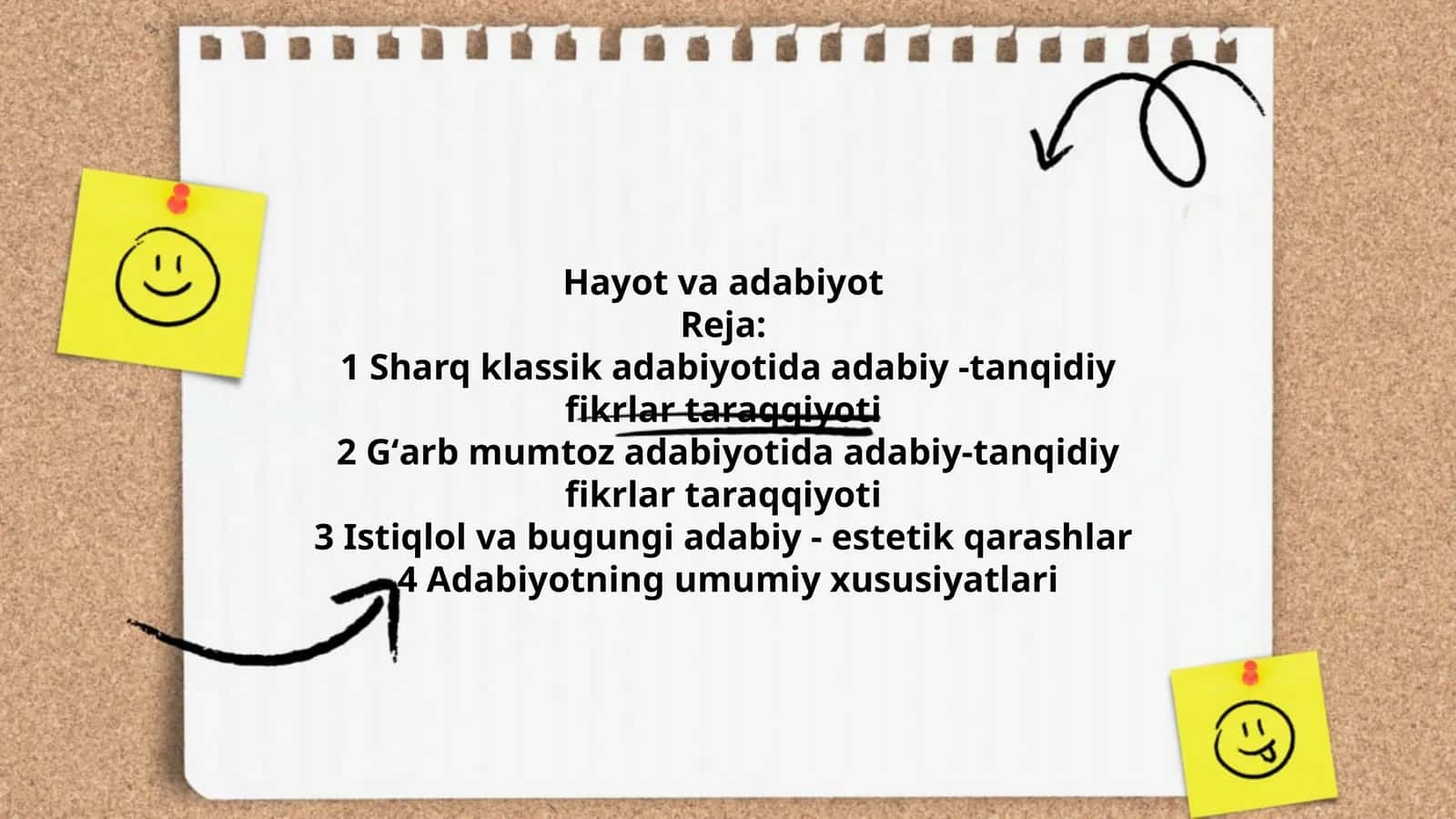 Hayot va adabiyot