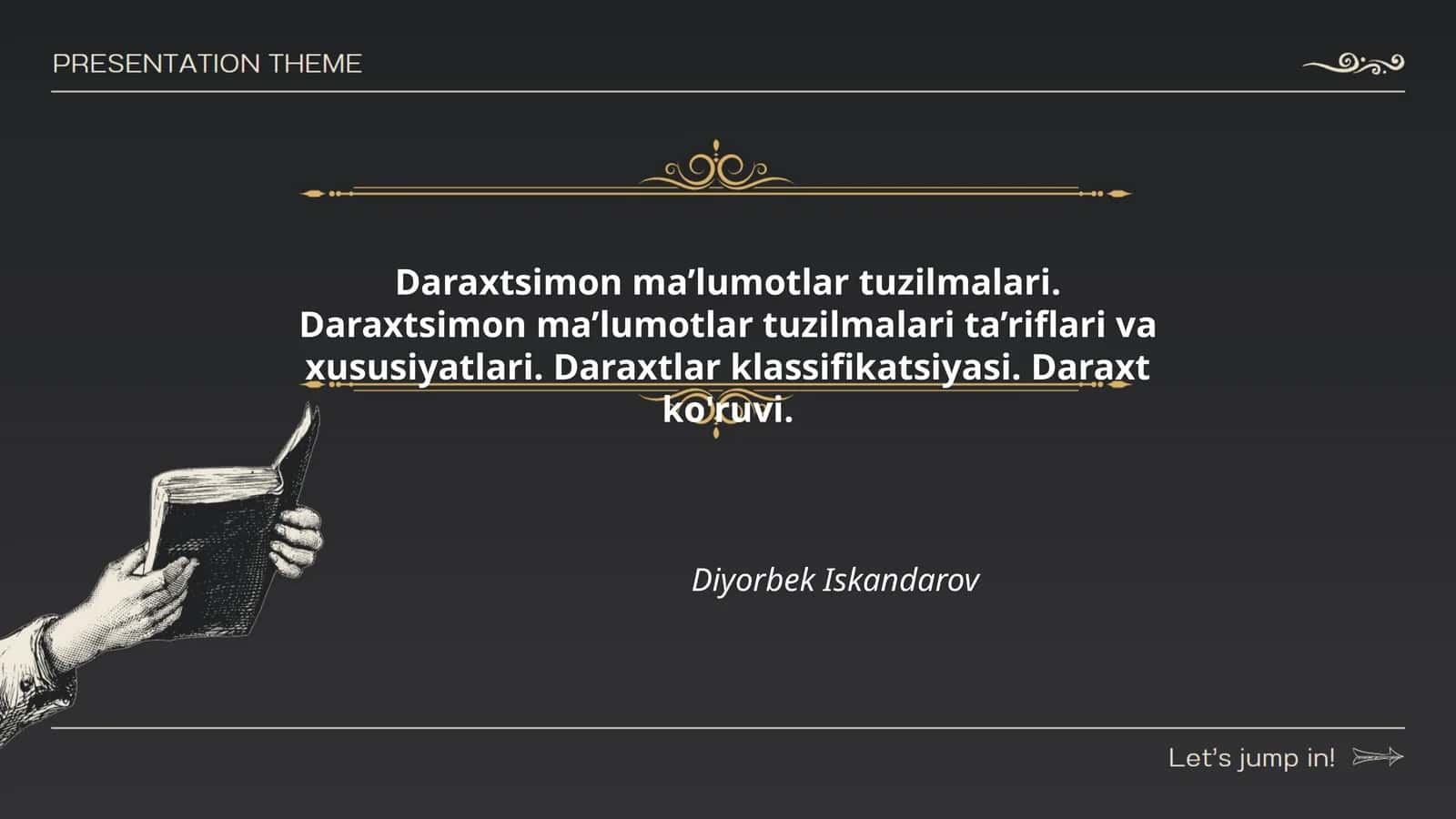 Daraxtsimon ma’lumotlar tuzilmalari