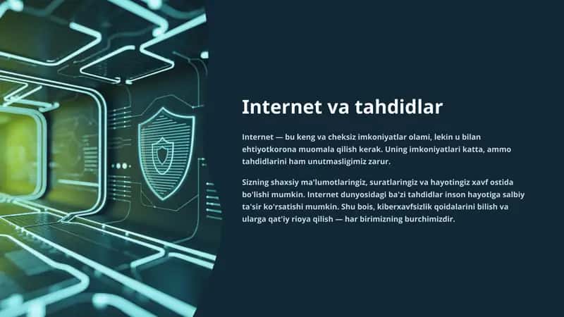 Internet va tahdidlar