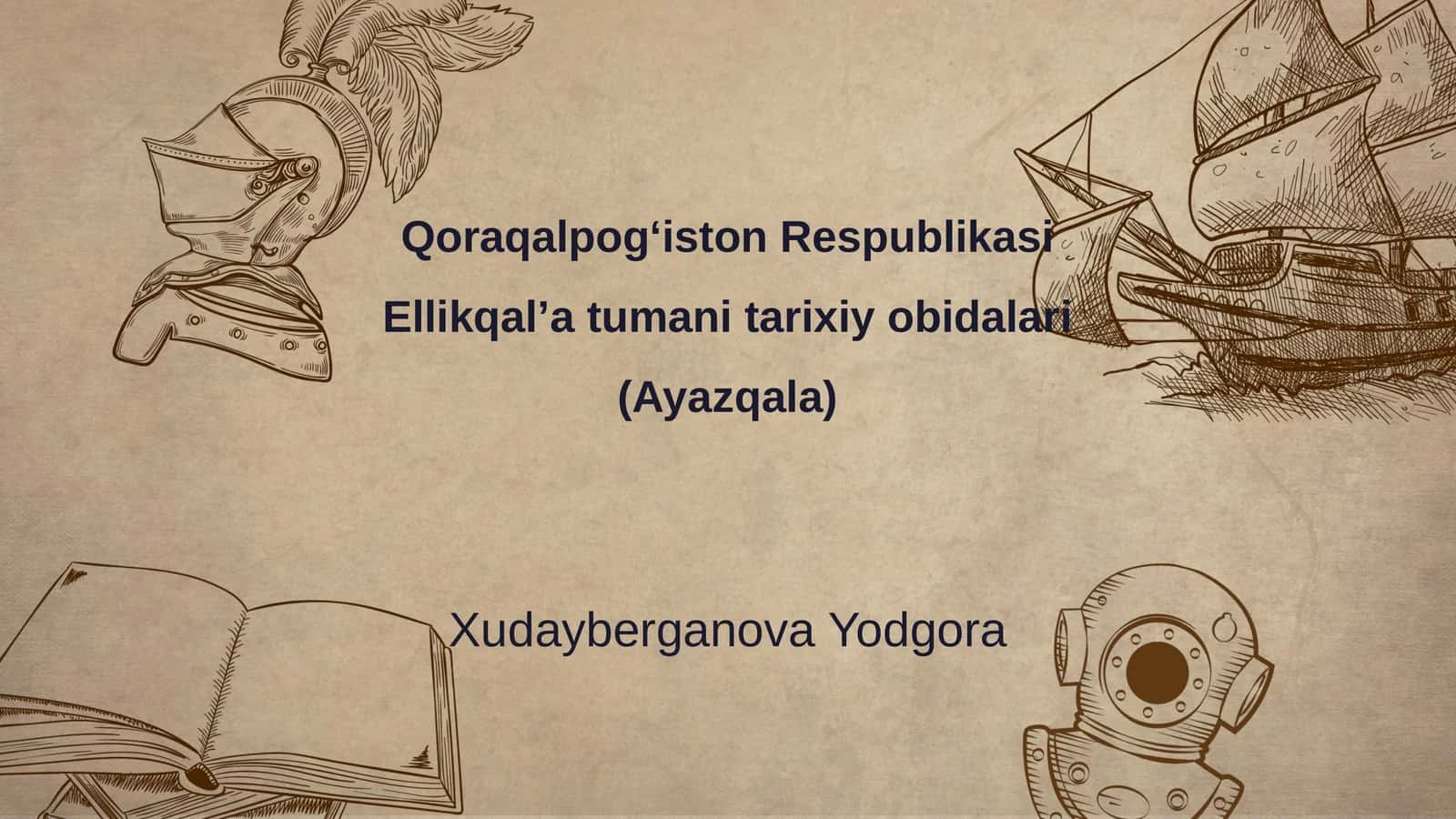 Qoraqalpogʻiston Respublikasi Ellikqalʼa tumani tarixiy obidalari (Ayazqala)