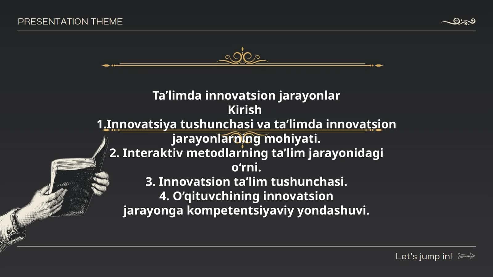 Ta’limda innovatsion jarayonlar