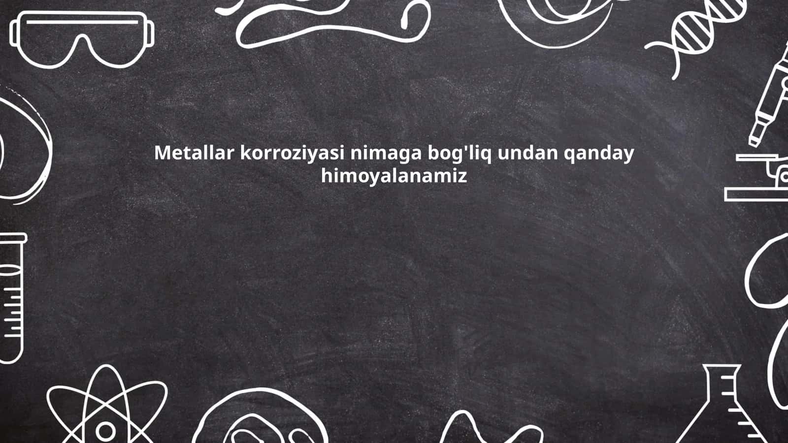 Kimyoviy korroziya