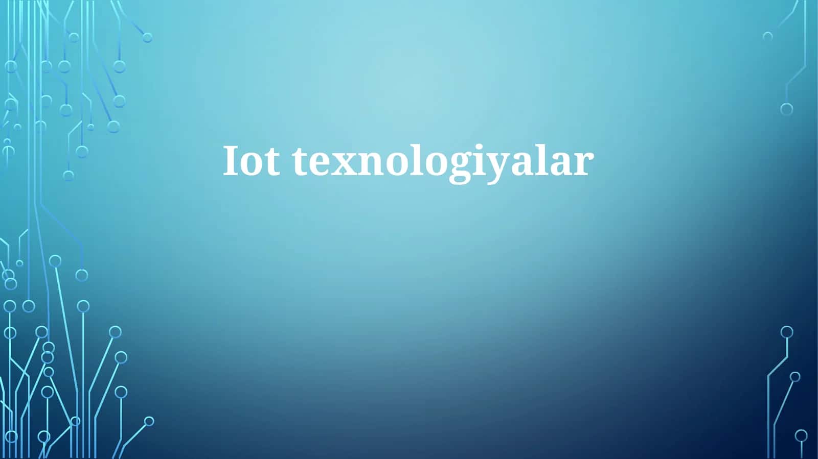 Iottexnologiyalar