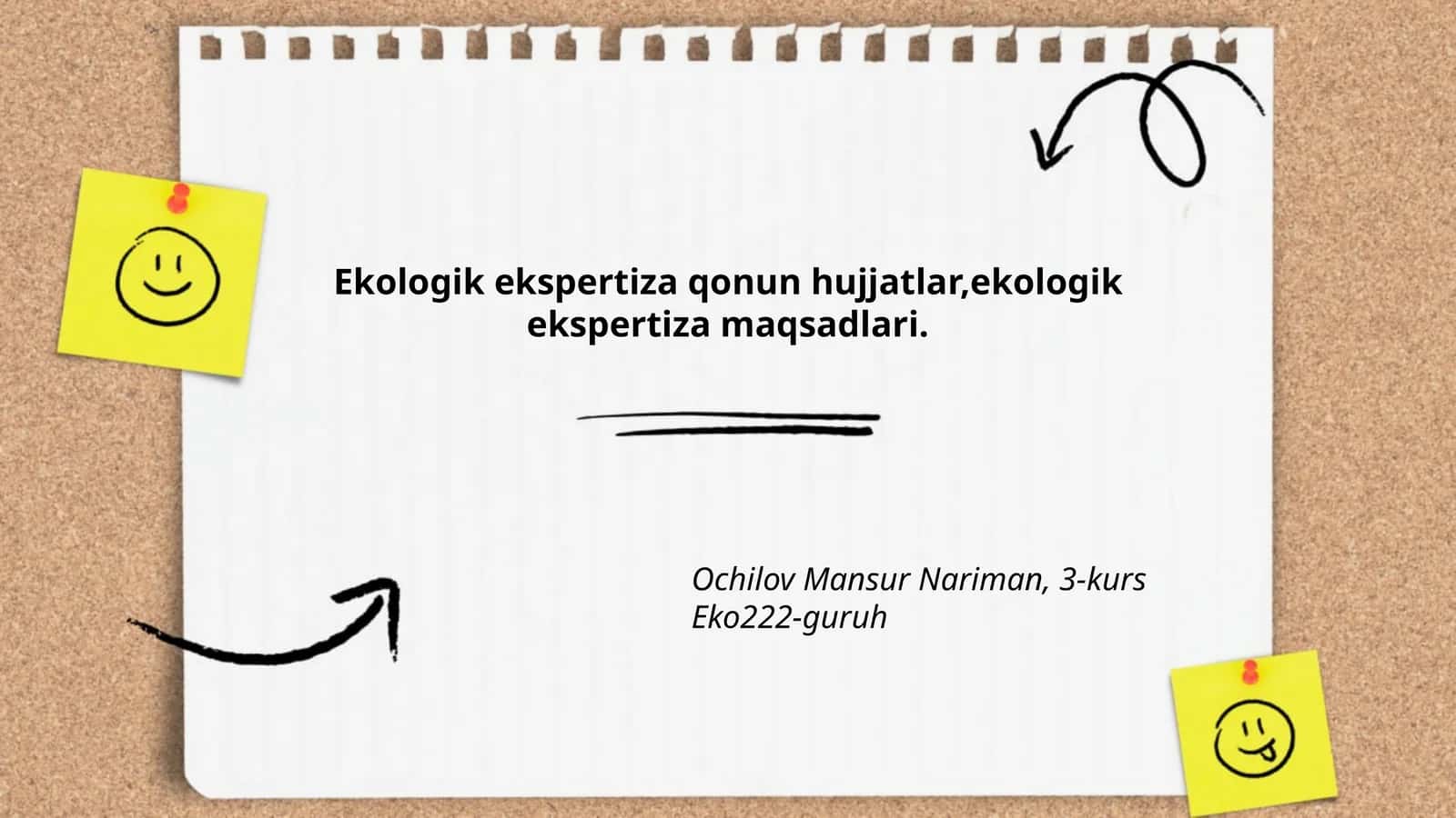Ekologik ekspertiza qonun hujjatlar,ekologik ekspertiza maqsadlari