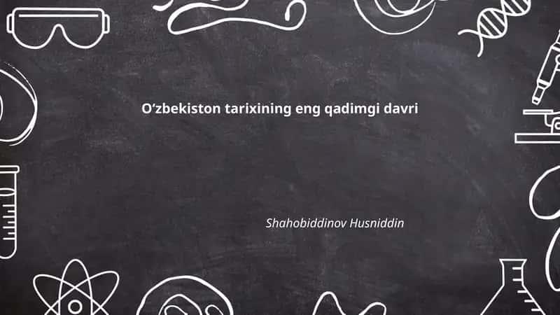 Oʻzbekiston tarixining eng qadimgi davri