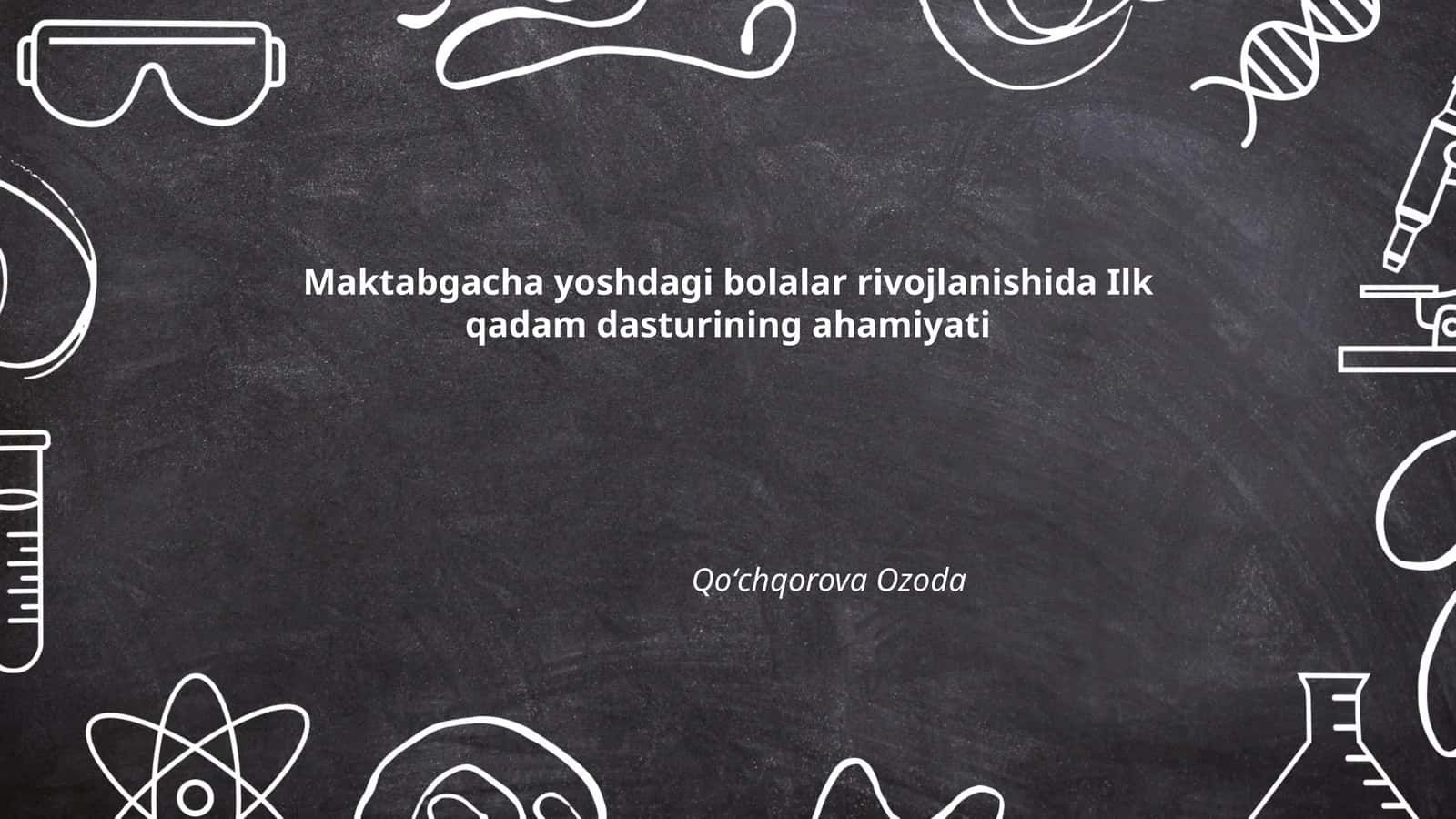 Ilk qadam dasturi