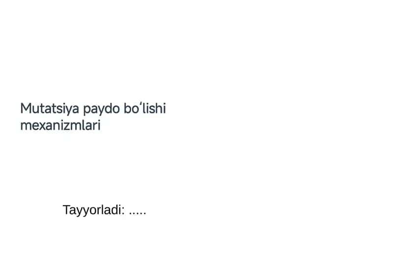 Iqtisodiy ihtiyorlar tahlili