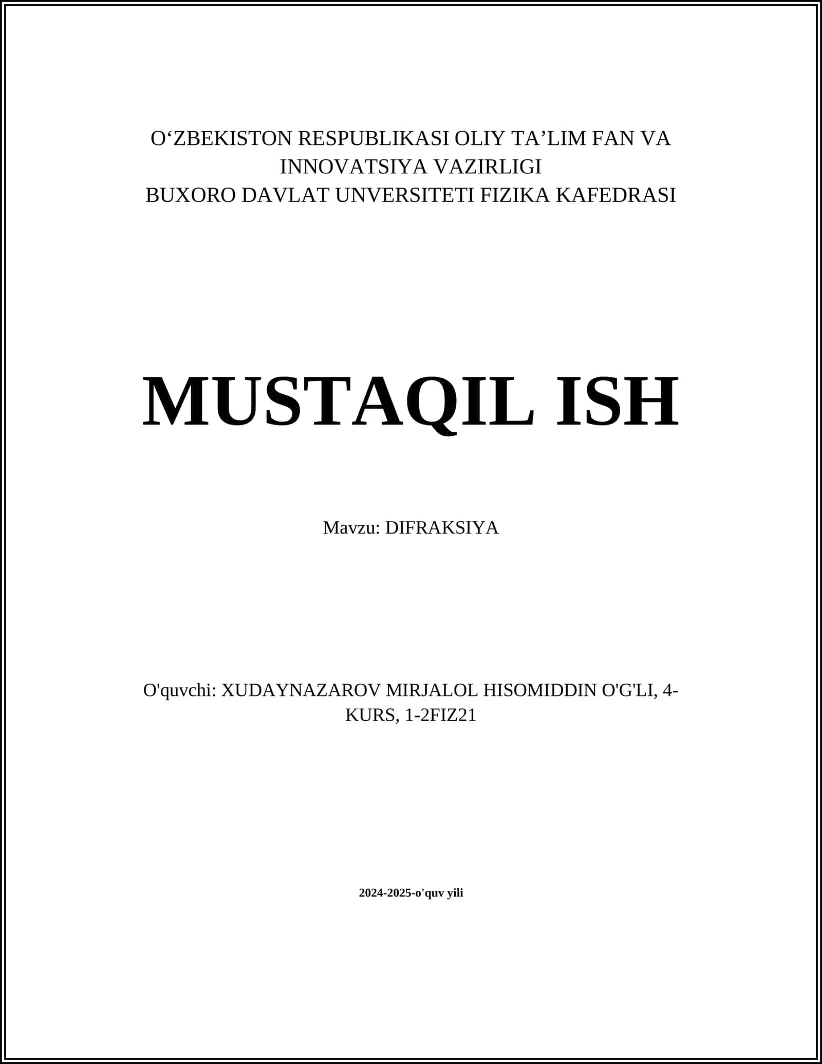 DIFRAKSIYA